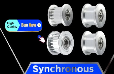 GT2 Synchronous Timing Belt – Wear Resistant for 3D Printers