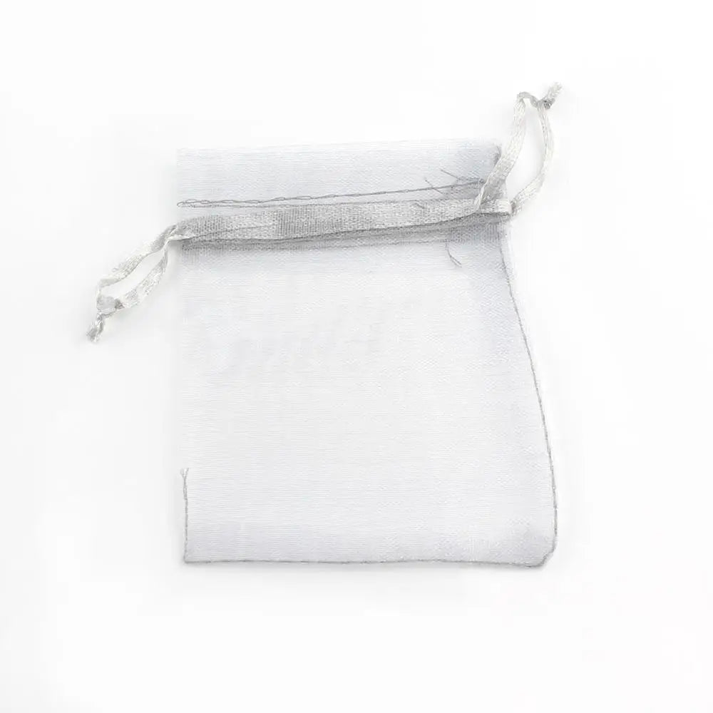 Organza Drawstring Pouches – Sheer Jewelry Gift Bags for Wedding Party Favors