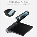 Adjustable Desk Phone Stand – Portable Aluminum Holder for Smartphones