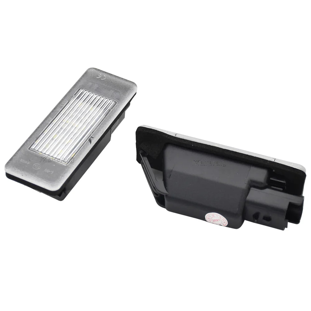 LED License Plate Lights – Bright Number Tag Lamps for Peugeot Vehicles