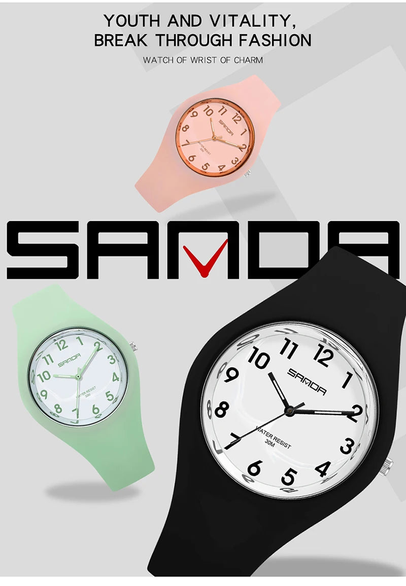 Ultra-thin Quartz Women's Watch – Minimalist Luxury Waterproof Wristwatch