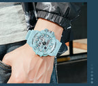 Digital Sports Watch – Waterproof LED Military Timepiece for Outdoor Men