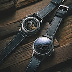 Sugess 1963 Mechanical Chronograph Watch – Sapphire Pilot Style for Men