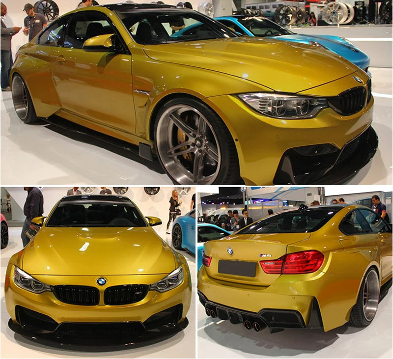 Metallic Candy Vinyl Car Wrap – Glossy Glitter Film for Vehicle Decoration