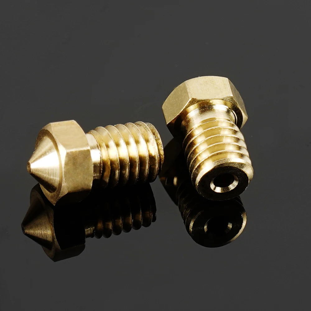 3D Printer Nozzle – Brass M6 Thread for 1.75mm and 3mm Filament