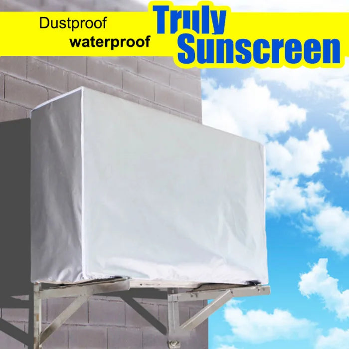 Waterproof Polyester AC Cover – All-Weather Outdoor Air Conditioner Shield