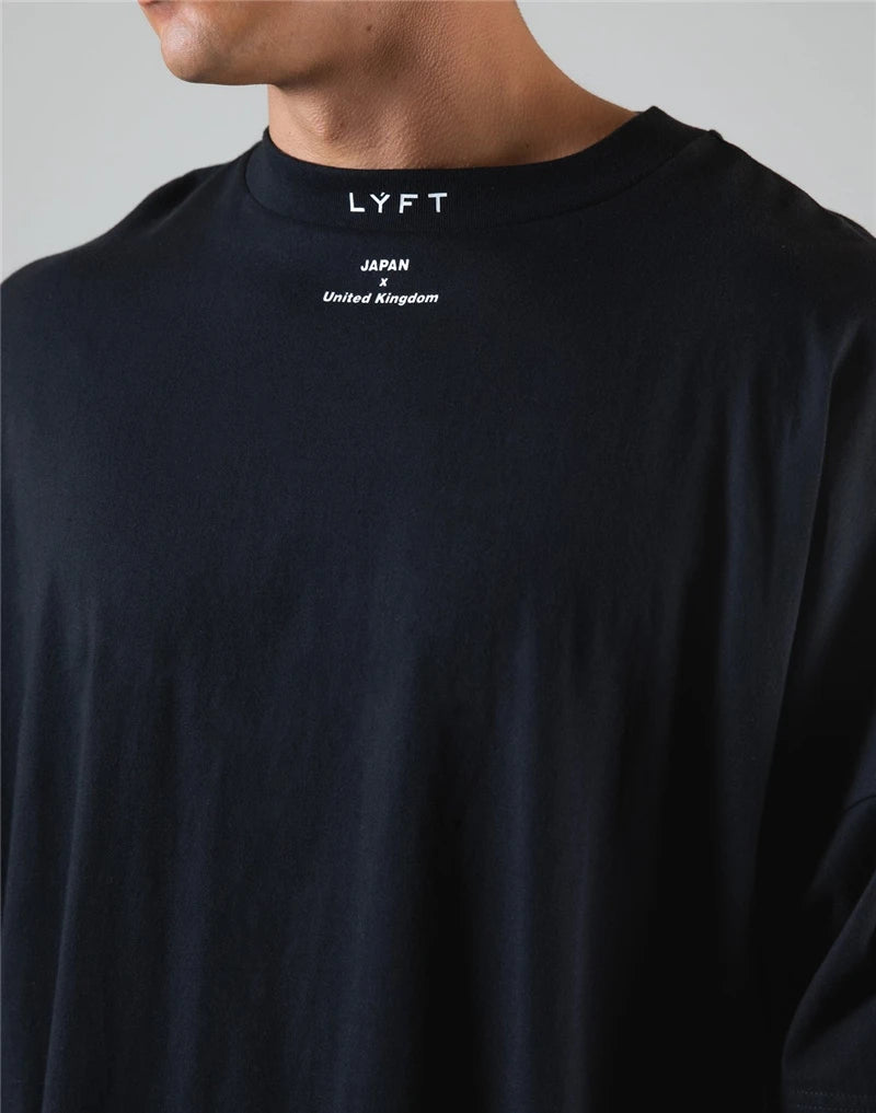 Cotton Gym T-Shirt – Short Sleeve for Men Workout Training Fitness