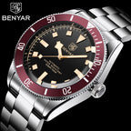 Automatic Mechanical Wristwatch – Stainless Steel for Business Men