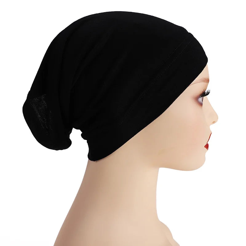 Spandex Dreadlock Tube Cap – Elastic Satin Hair Wrap for Sleeping