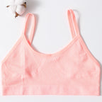 Seamless Push Up Bra – Soft Low Back Crop Top for Everyday Comfort