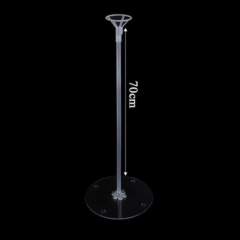 Balloon Column Stand Kit – Adjustable Table Decor for Birthday Wedding Parties