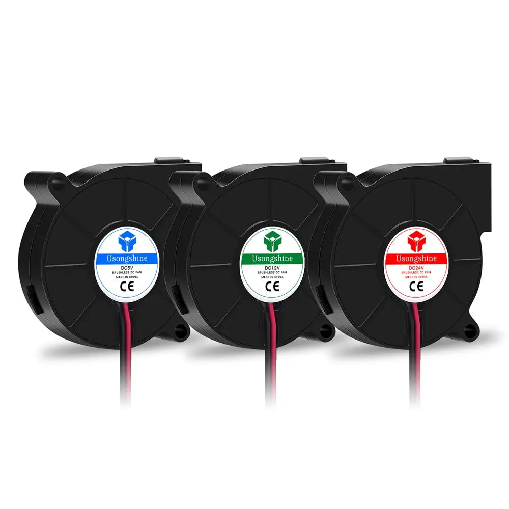 3D Printer Turbo Cooling Fan – Brushless Blower for Extruder