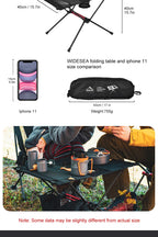 Portable Folding Camping Table – Lightweight Aluminum Desk for Outdoor Picnic