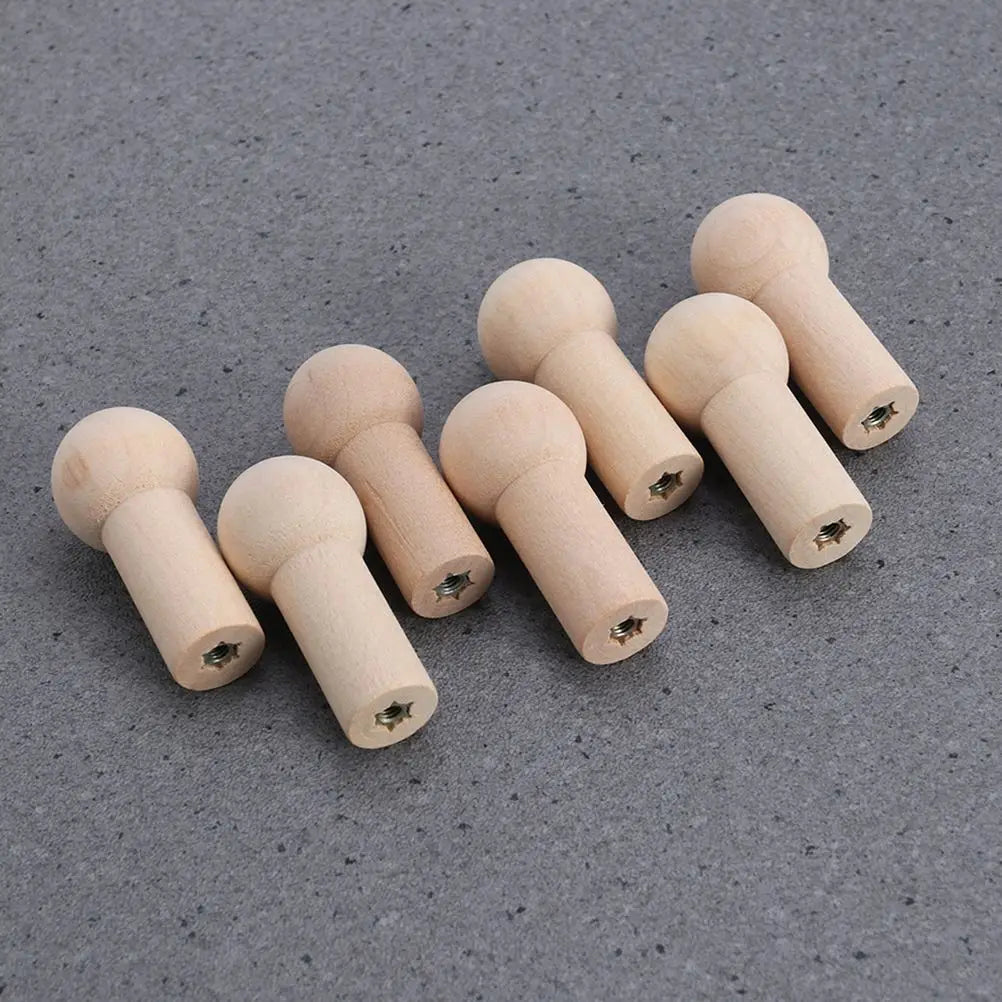 Wall Mounted Wooden Peg Hooks – Decorative Shaker Rack for Home Organization