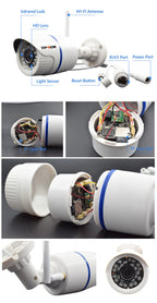 4MP Outdoor WiFi Security Camera – Wireless HD Surveillance for Home Protection
