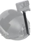 Carbon Fiber Helmet Extension Arm – Selfie Mount for GoPro and Insta360