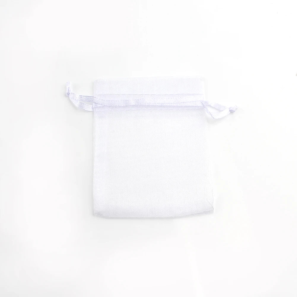 Organza Drawstring Gift Bags – Jewelry and Party Favor Packaging for Weddings