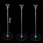Balloon Column Stand Kit – Adjustable Table Decor for Birthday Wedding Parties