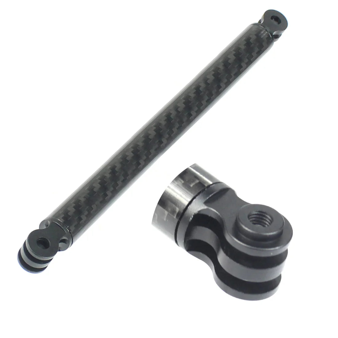 Carbon Fiber Helmet Extension Arm – Selfie Mount for GoPro and Insta360