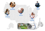 4MP Outdoor WiFi Security Camera – Wireless HD Surveillance for Home Protection