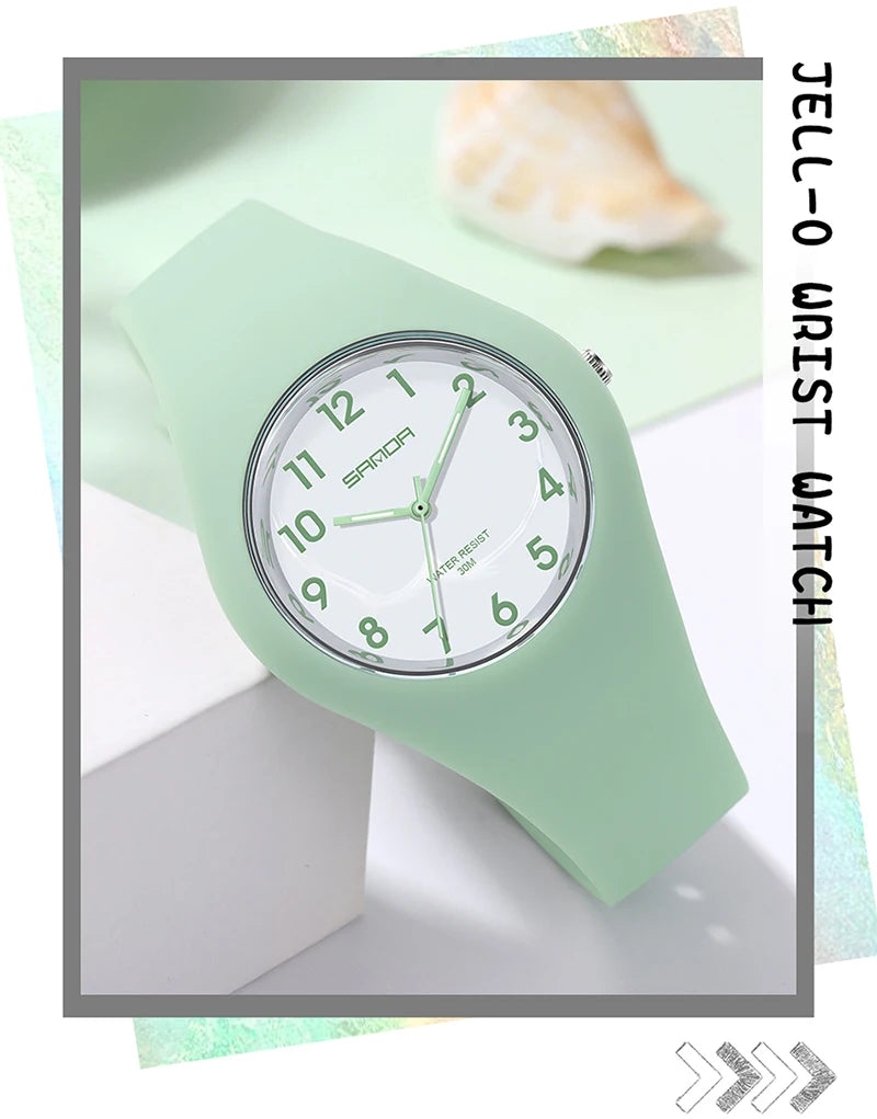Ultra-thin Quartz Women's Watch – Minimalist Luxury Waterproof Wristwatch