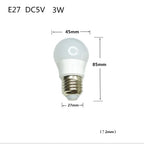 E27 LED Low Voltage Light Bulb – Versatile Power Supply for Off-Grid Lighting