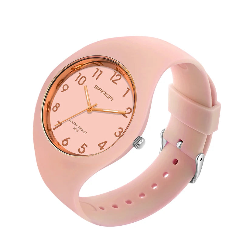 Ultra-thin Quartz Women's Watch – Minimalist Luxury Waterproof Wristwatch