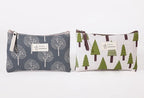 Canvas Small Cosmetic Bag – Portable Makeup Organizer for Travel