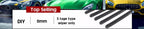 Front Windshield Wiper Blades – 24" and 20" Set for Audi A4 A5 A6 A7 Q3 Q5