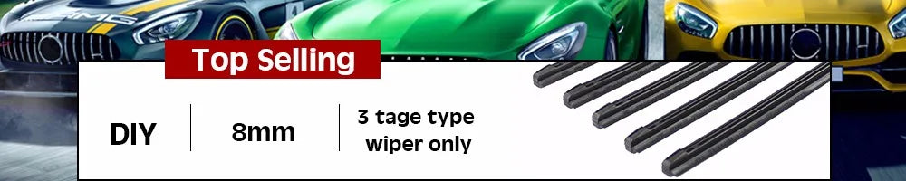 Front Windshield Wiper Blades – 24" and 20" Set for Audi A4 A5 A6 A7 Q3 Q5