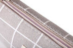 Canvas Small Cosmetic Bag – Portable Makeup Organizer for Travel