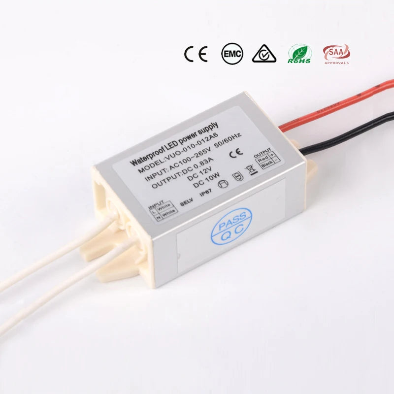 Waterproof LED Driver Transformer – IP67 Power Supply for Outdoor Spotlights