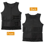 Men Sweat Sauna Vest – Neoprene Body Shaper for Gym Weight Loss