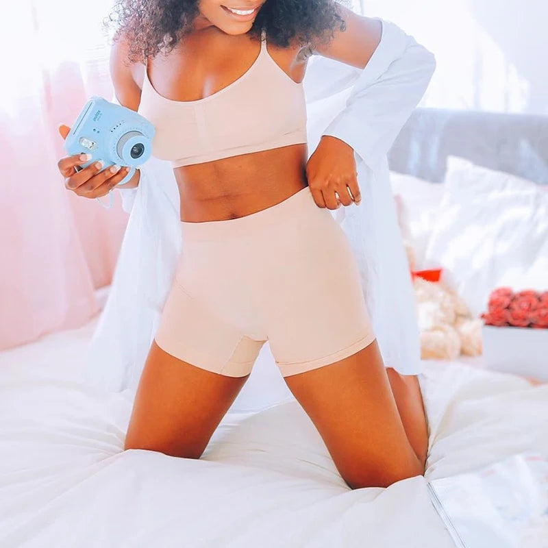 High Waist Shapewear Shorts – Seamless Tummy Control for Women