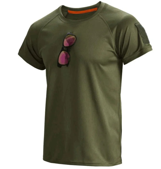 Quick Dry Polo T-Shirt – Breathable Outdoor Shirt for Hiking and Trekking