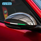Rearview Mirror Garland Sticker – Aesthetic Interior Decor for Alfa Romeo Giulia