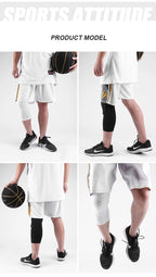 Elastic Knee Compression Sleeve – Foam Patella Support for Basketball Sports
