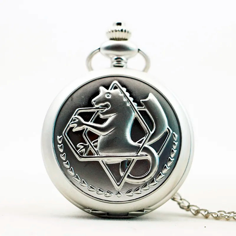 Fullmetal Alchemist Pocket Watch – Edward Elric Quartz Cosplay Accessory