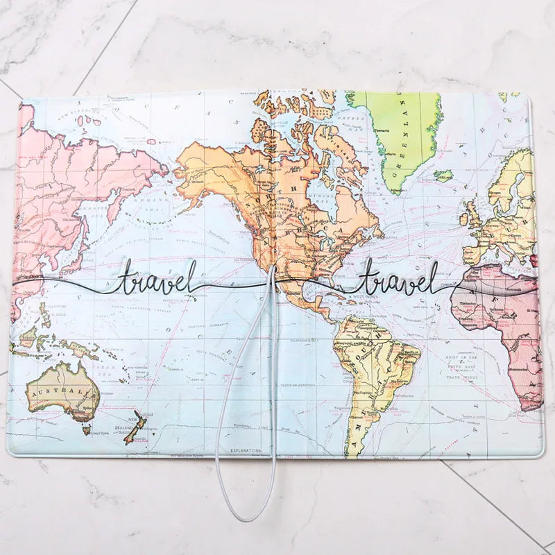 Waterproof PVC Passport Holder – Travel ID and Credit Card Wallet Case