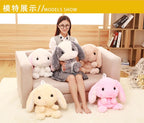 Plush Rabbit Crossbody Bag – Cute Kawaii Animal Shoulder Purse for Girls