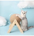 Sisal Rope Scratching Ball – Interactive Claw Grinder for Cat Exercise
