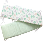 Cotton Star Crib Bumper – Thickened Protective Bedding for Newborn Infants