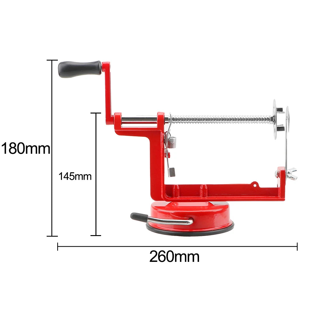 Stainless Steel Spiralizer – Vegetable and Potato Slicer for Kitchen Cooking