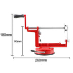 Stainless Steel Spiralizer – Vegetable and Potato Slicer for Kitchen Cooking