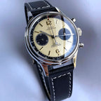 Sugess 1963 Mechanical Chronograph Watch – Sapphire Pilot Style for Men