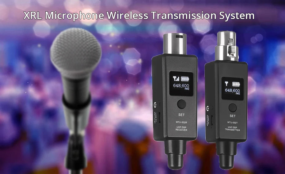 Wireless DMX Transmitter Receiver – 2.4G ISM Controller for Stage Lighting