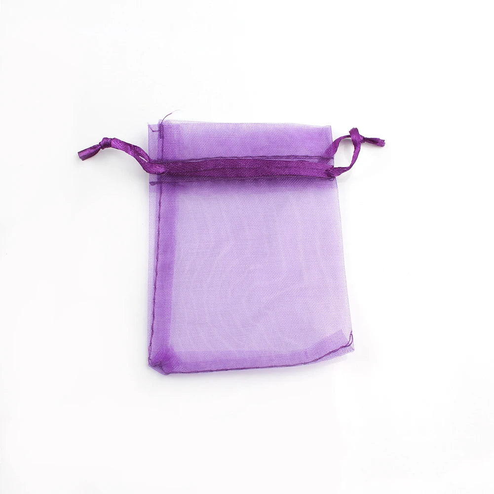 Organza Drawstring Gift Bags – Jewelry and Party Favor Packaging for Weddings