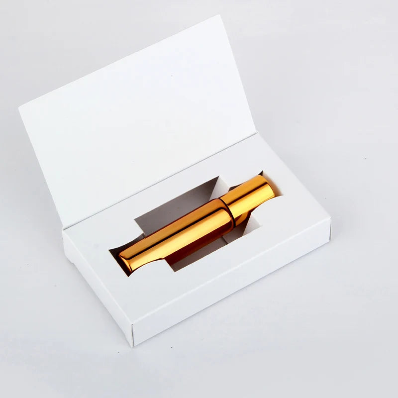 10ml Glass Roller Bottles – Stainless Steel Essential Oil Vials for Travel