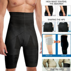 Compression Waist Trainer Shorts – Slimming Body Shaper for Men