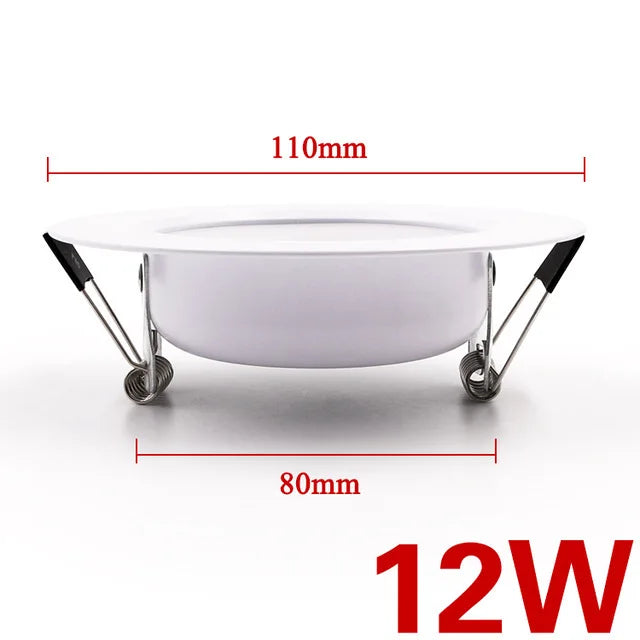 Dimmable LED Recessed Downlight – Tri-Tone Ceiling Spot for Home Lighting